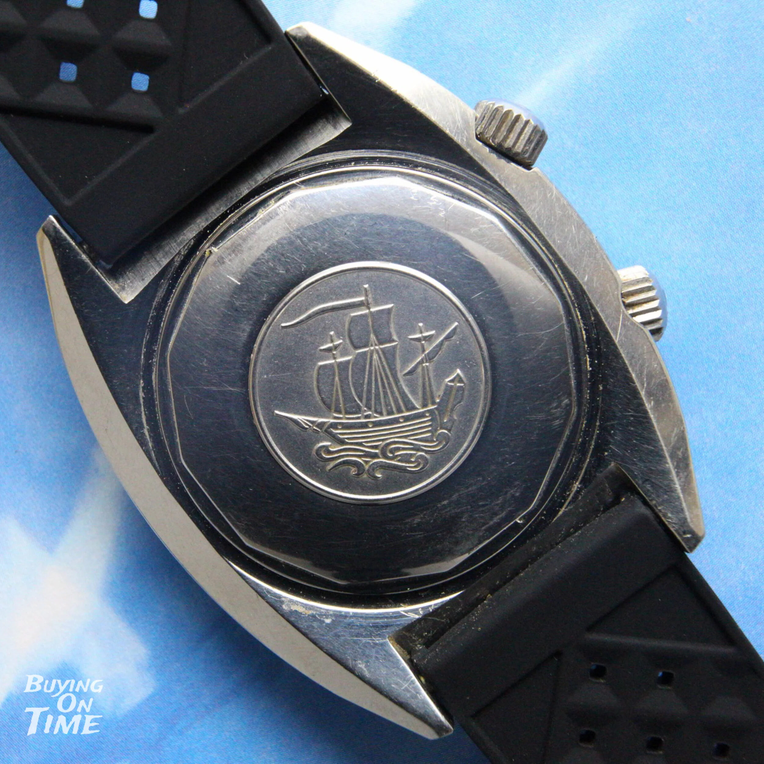 Tissot Visodate Seastar T.12 ref. 44518-7 compressor c.1970s